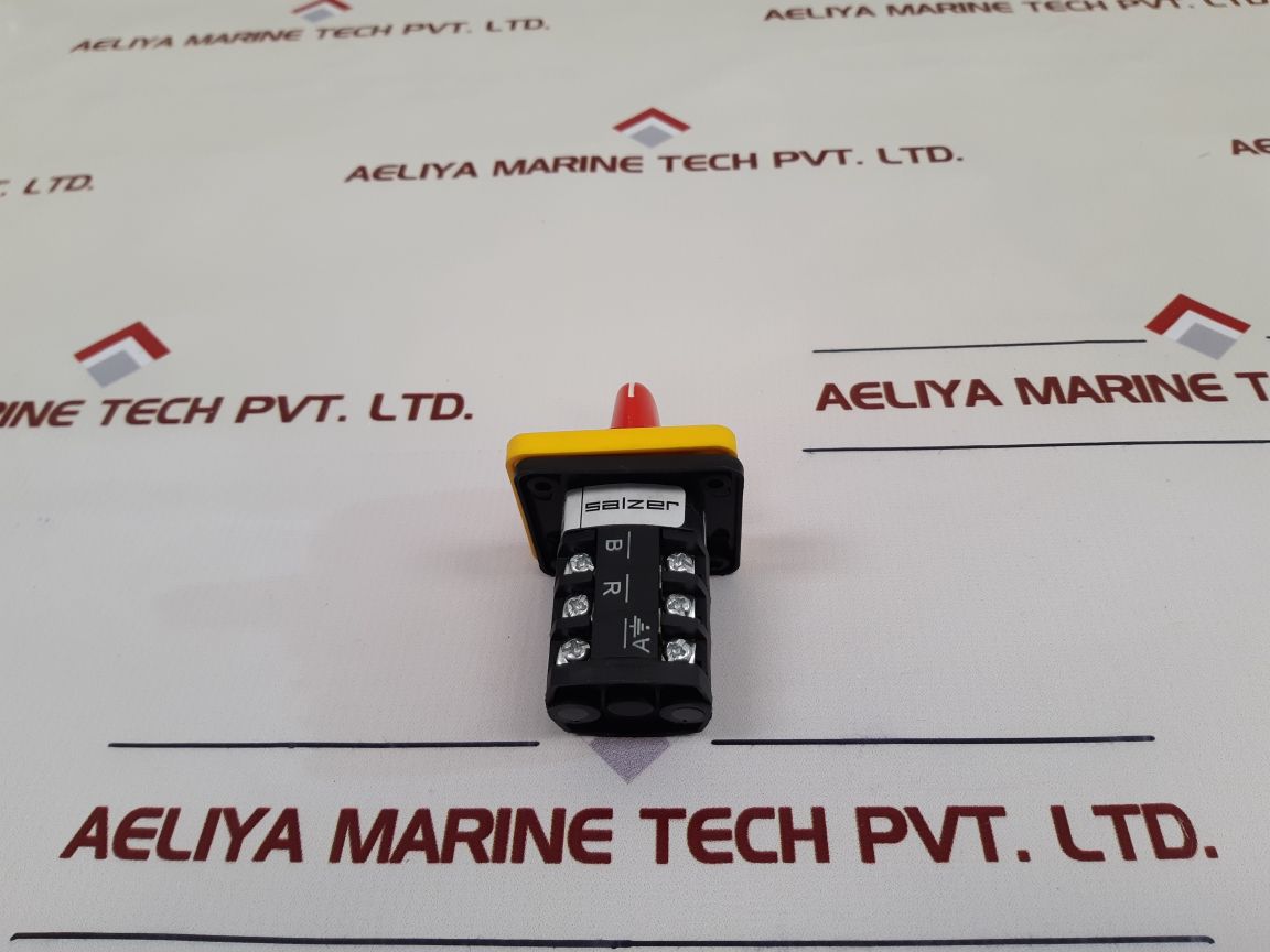 Salzer 6A-ass-b13 Ammeter Selector Switch - Aeliya Marine Tech