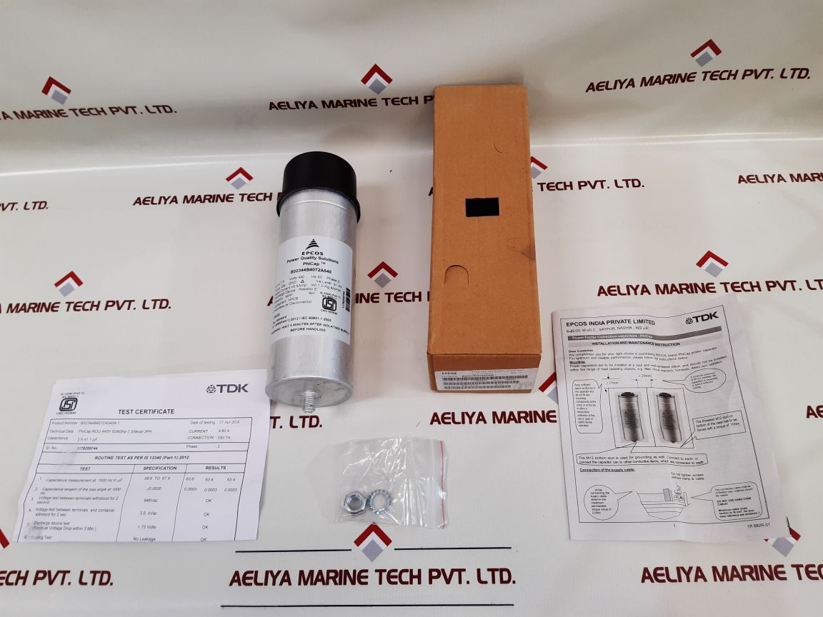 Epcos B32344B4072A540 Phicap Normal Duty Capacitor