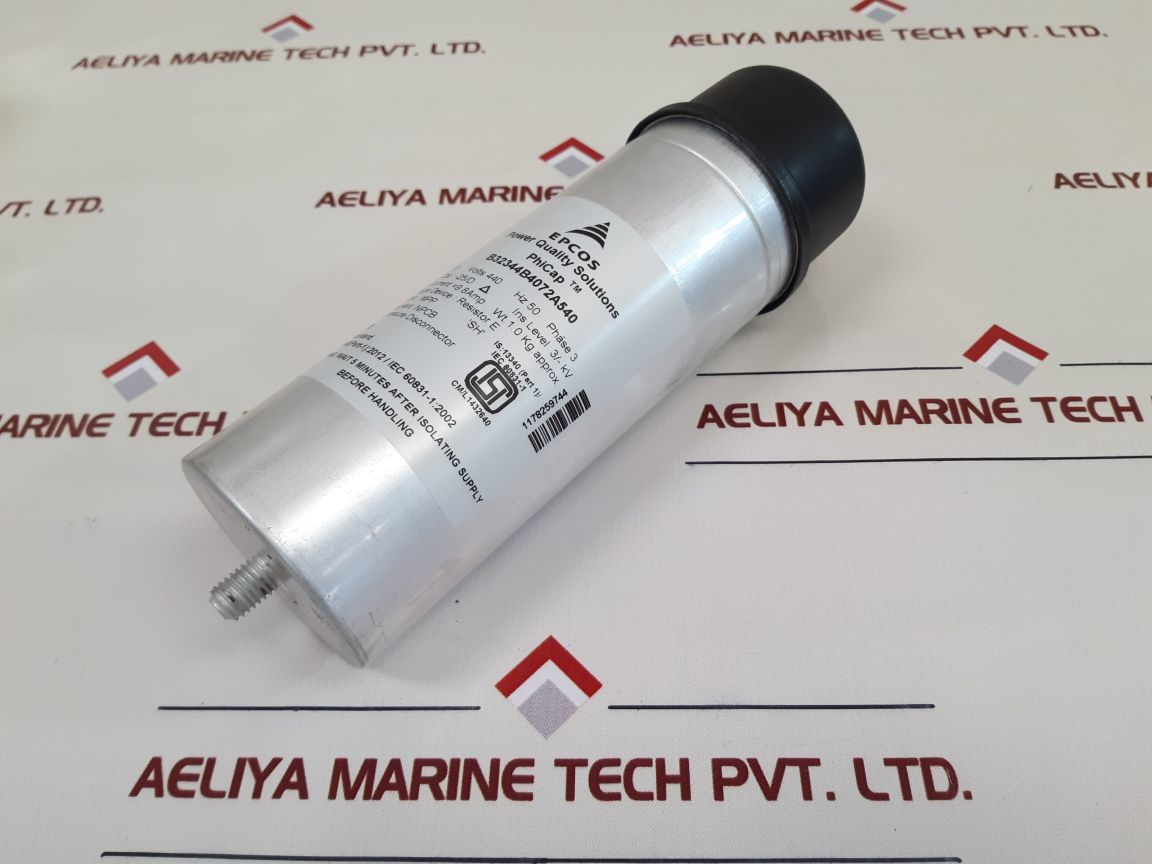 Epcos B32344b4072A540 Phicap Normal Duty capacitor - Aeliya Marine Tech
