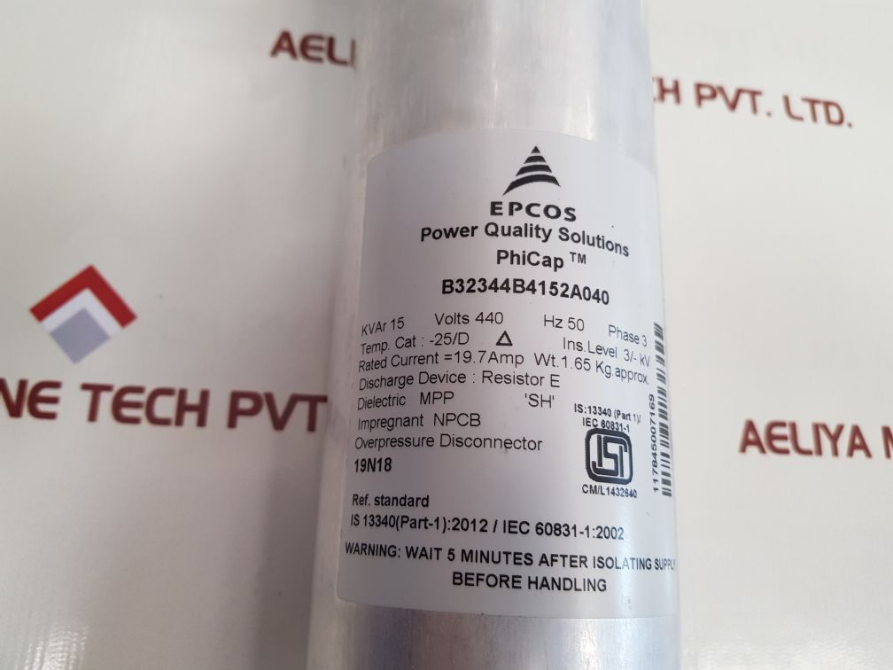 Epcos B32344B4152A040 Power Capacitor - Aeliya Marine Tech