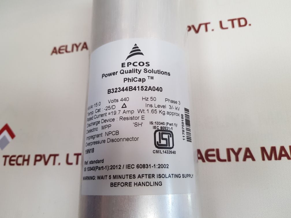 Epcos B32344B4152A040 Capacitor - Aeliya Marine Tech