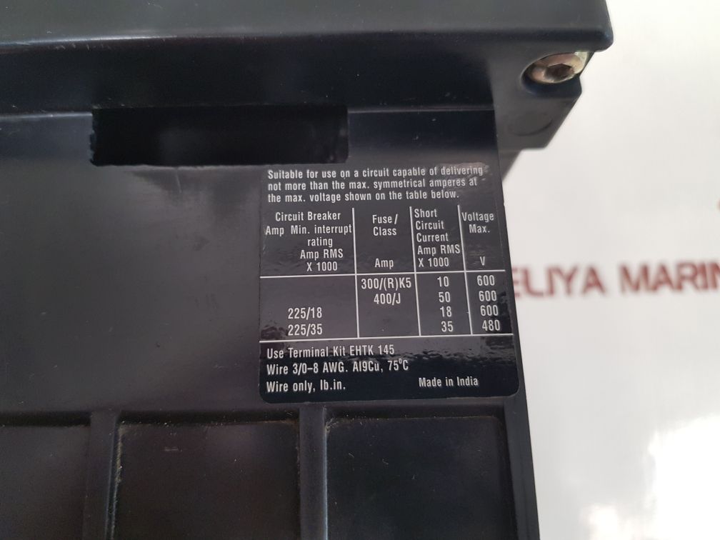 Abb Eh 145 Contactor Eh145-30-11 - Aeliya Marine Tech