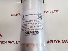 Siemens B32344B4152A040 Power Capacitor - Aeliya Marine Tech
