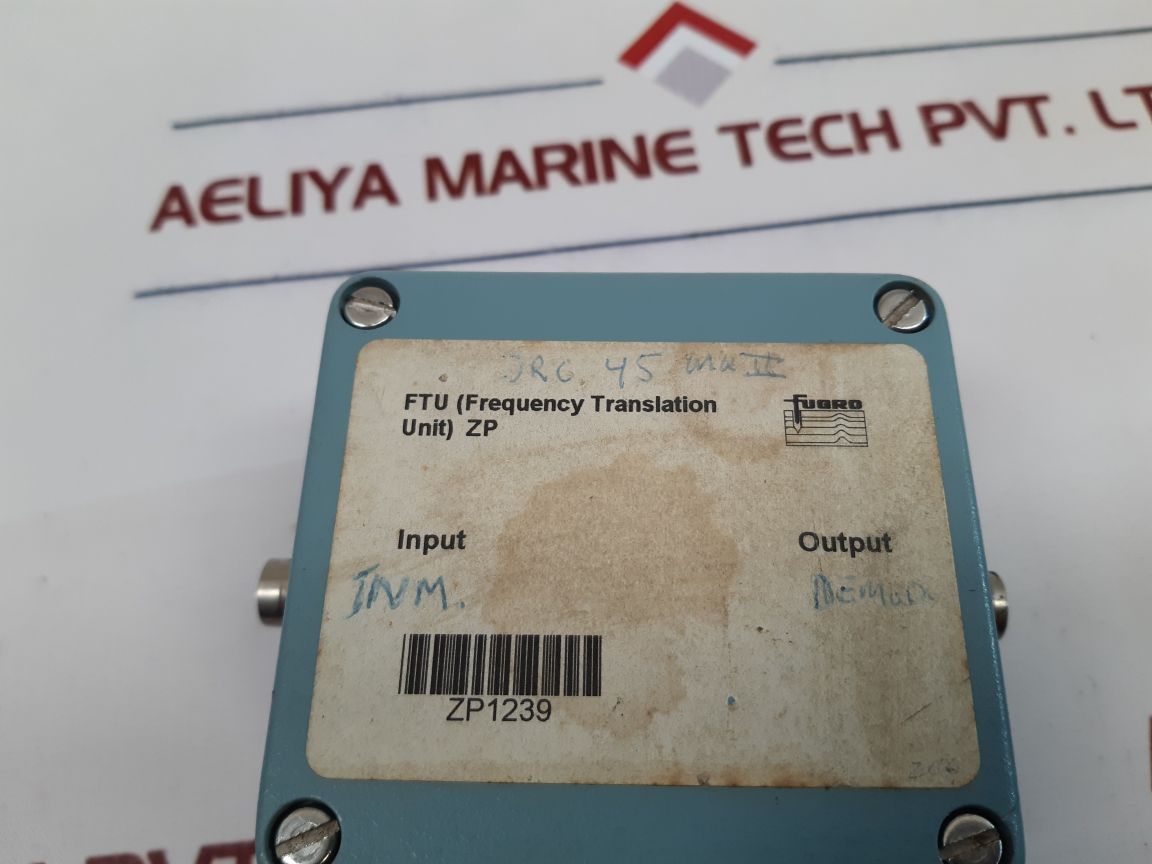 Fugro Zp1239 Frequency Translation Unit - Aeliya Marine Tech
