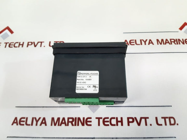 Pepperl + Fuchs Da5-iu-2K-c Process Control And Indication - Aeliya Marine Tech