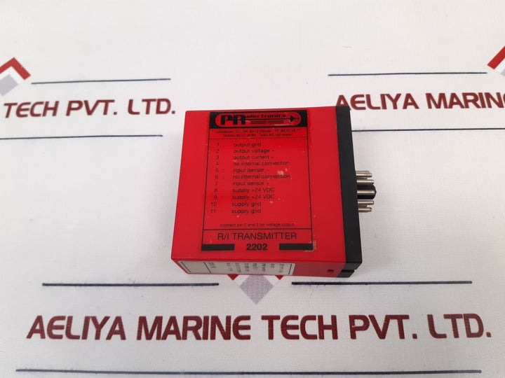 Pr Electronics 2202 R/I Transmitter 2202 R1 - Aeliya Marine Tech