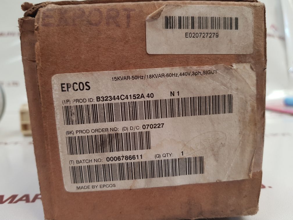 Epcos B32344C4152A040 Phicap Capacitor - Aeliya Marine Tech