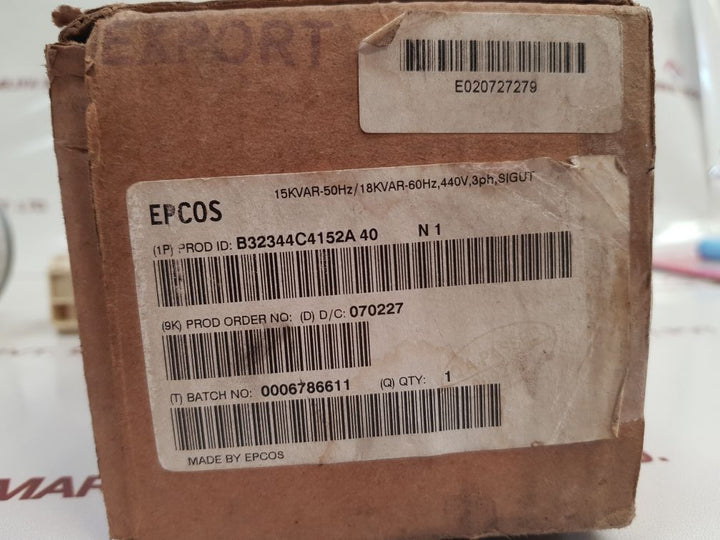 Epcos B32344C4152A040 Phicap Capacitor - Aeliya Marine Tech