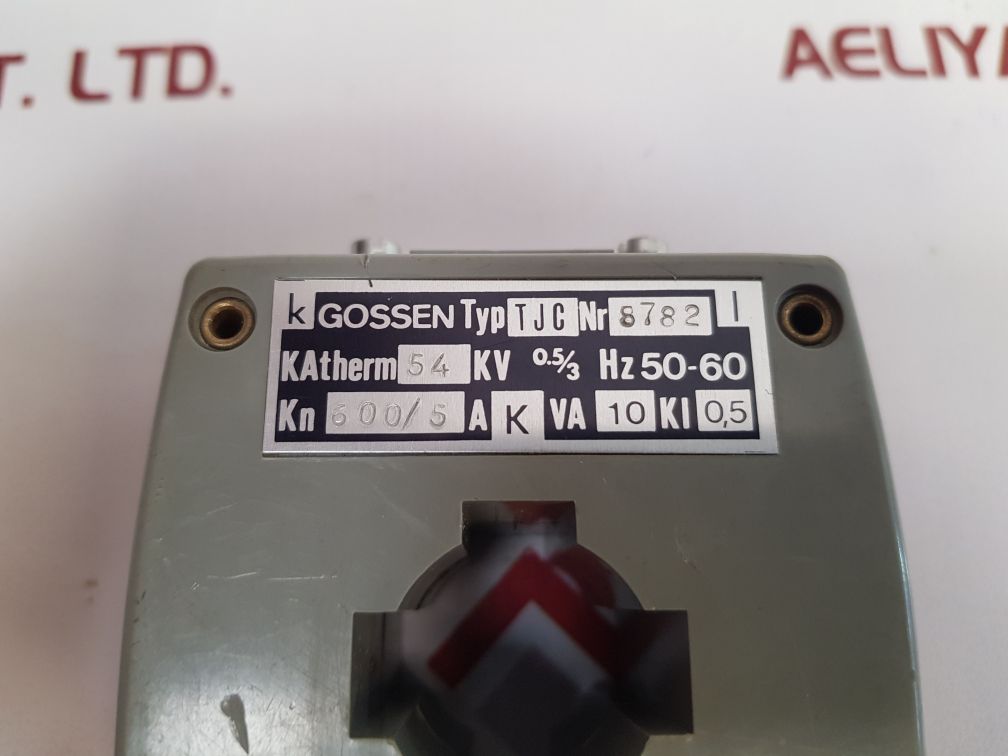 Gossen Tjc Measurement Transformer - Aeliya Marine Tech