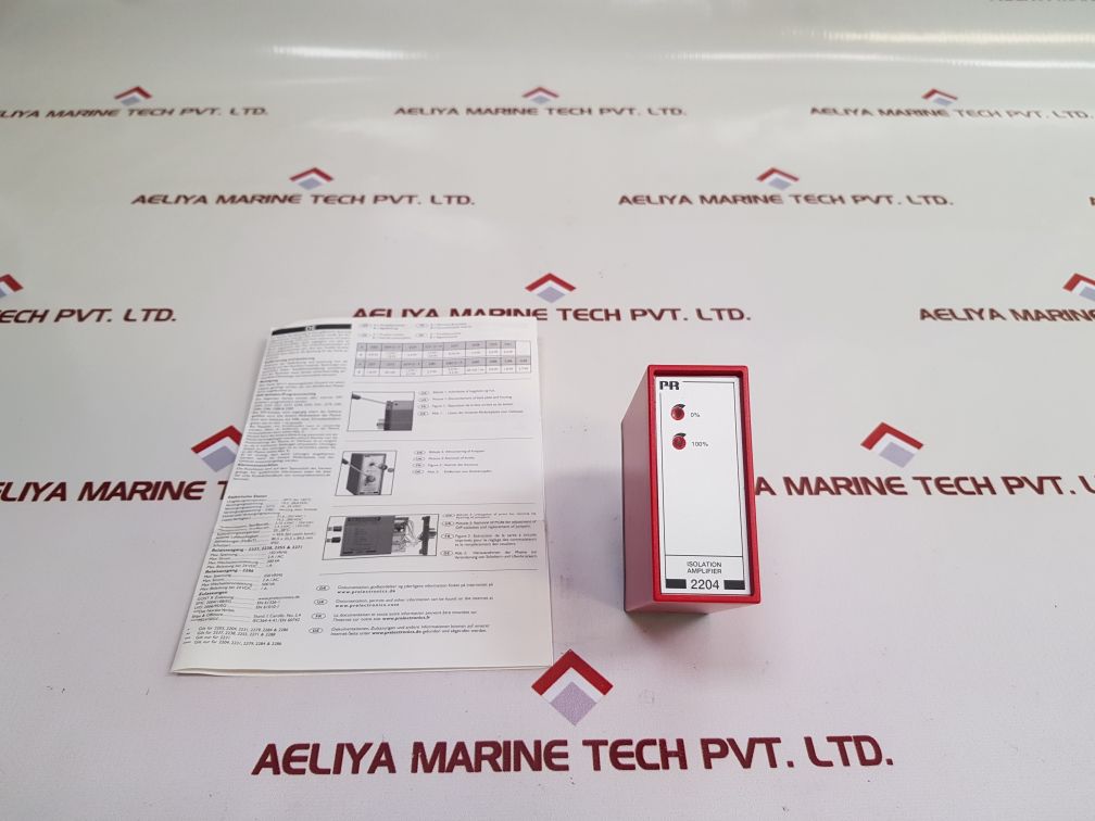 Pr Electronics 2204 Isolation Amplifier 2204S104 1.3W New