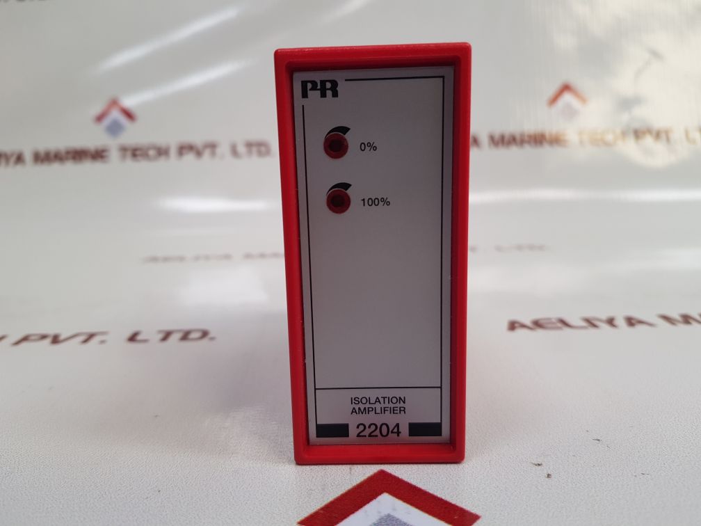 Pr electronics 2204 isolation amplifier 2204s104 1.3w - Aeliya Marine Tech