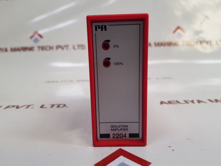 Pr electronics 2204 isolation amplifier 2204s104 1.3w - Aeliya Marine Tech