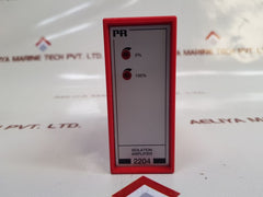 Pr electronics 2204 isolation amplifier 2204s104 1.3w - Aeliya Marine Tech