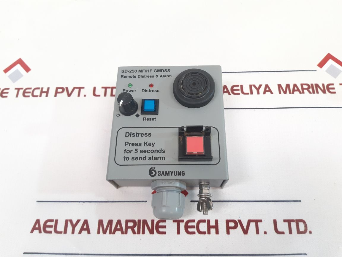 Samyung Sd-250 Mf/Hf Gmdss Remote Distress & Alarm Used