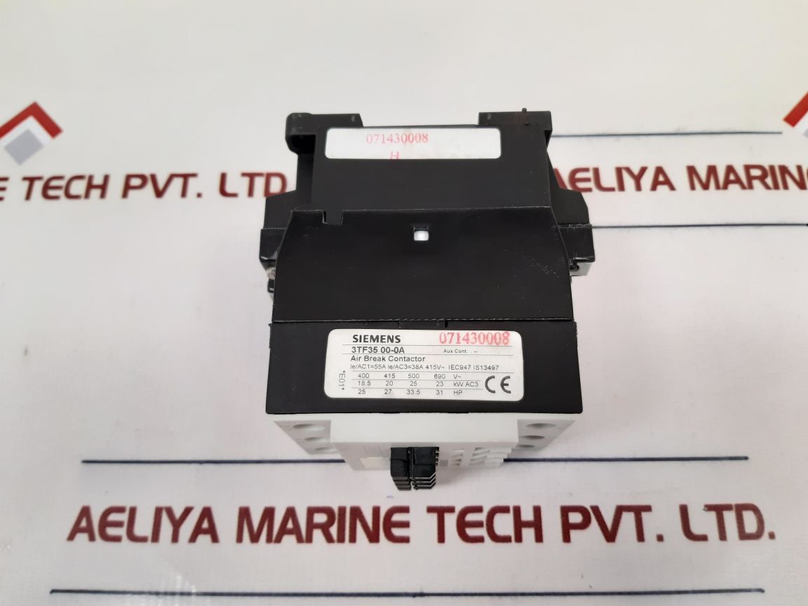 Siemens 3Tf35 00-0A Power Contactor 3Tf35