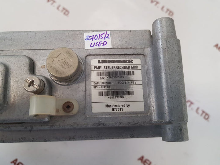 Liebherr PME1 MCC Control System 10223180 SPF-IDX: 03 8-48VDC