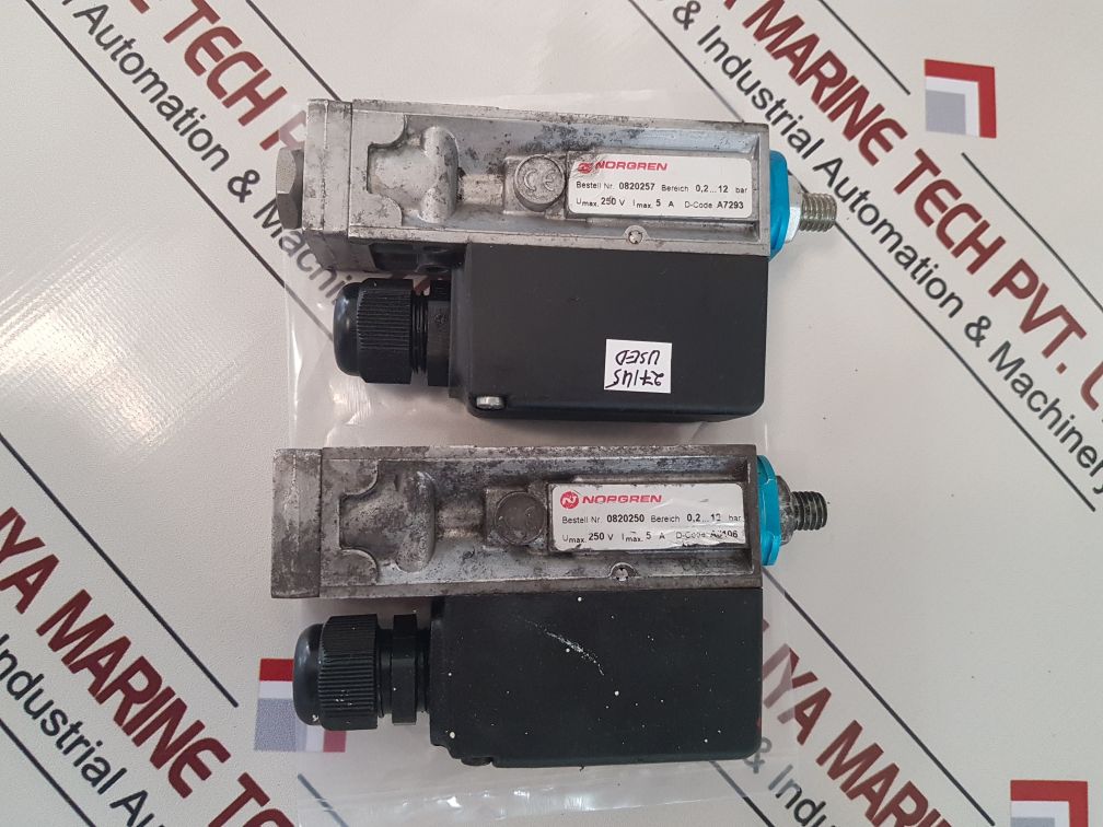 Norgren 0820257 Pressure Switch 0820250