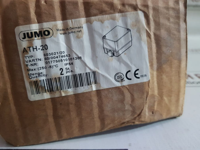 Jumo Ath-20 Thermostat Ip54 603021/20