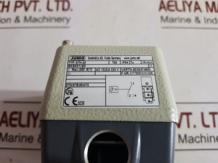 Jumo Ath-20 Thermostat Ip54 603021/20