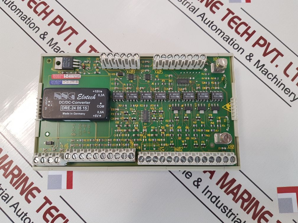 Siemens 6Se7090-0Xx84-3Db0 Digital Interface Board - Aeliya Marine Tech