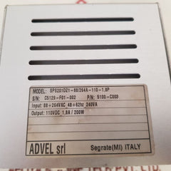 Advel sps201dz1-88/264a-110-1,8p power supply 5100-c003