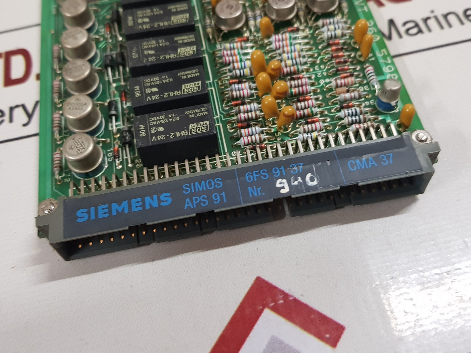 Siemens 31 Cma 37 Printed Circuit Board Gvt 360 5798