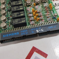 Siemens 31 Cma 37 Printed Circuit Board Gvt 360 5798