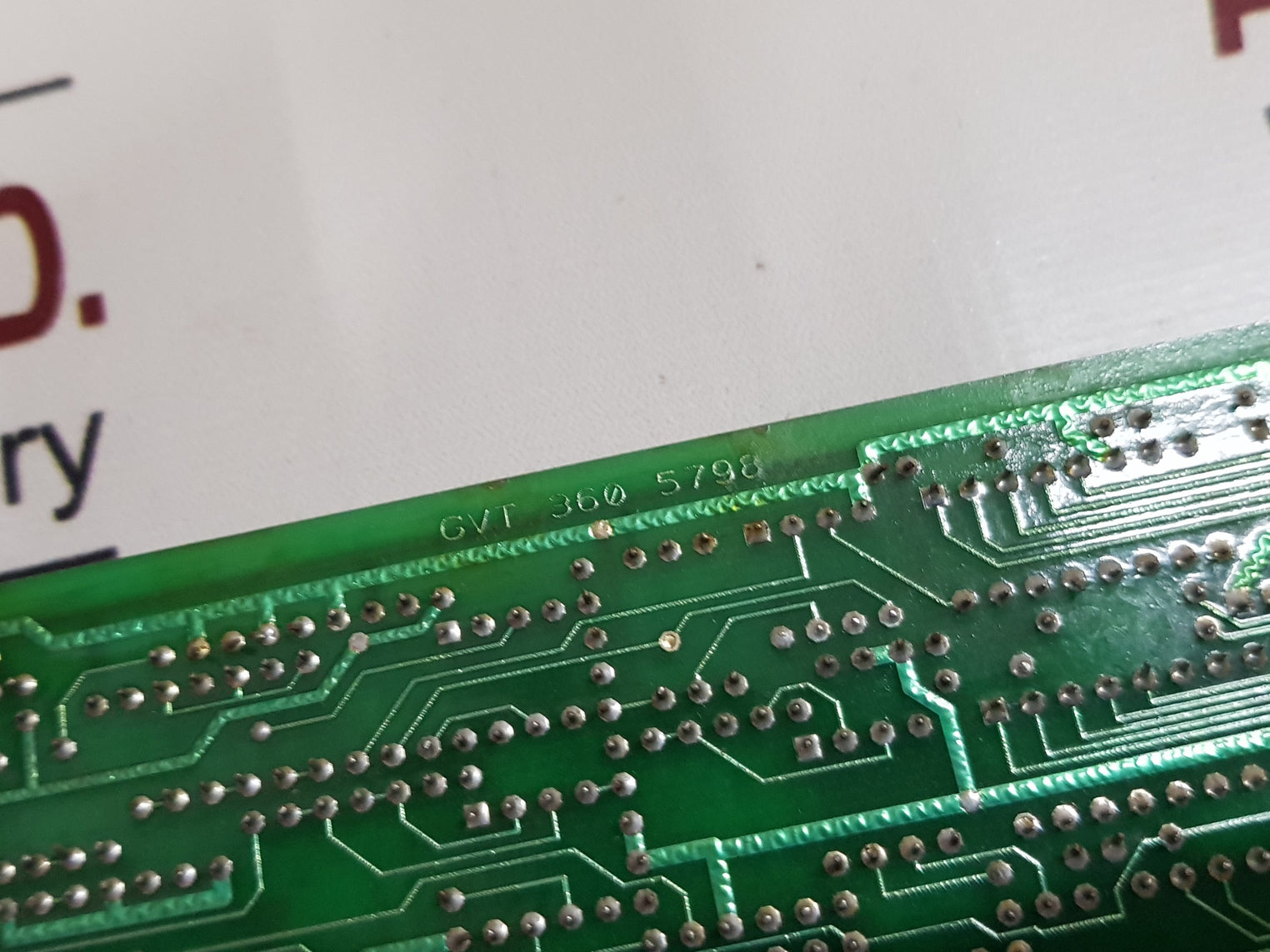 Siemens 31 Cma 37 Printed Circuit Board Gvt 360 5798