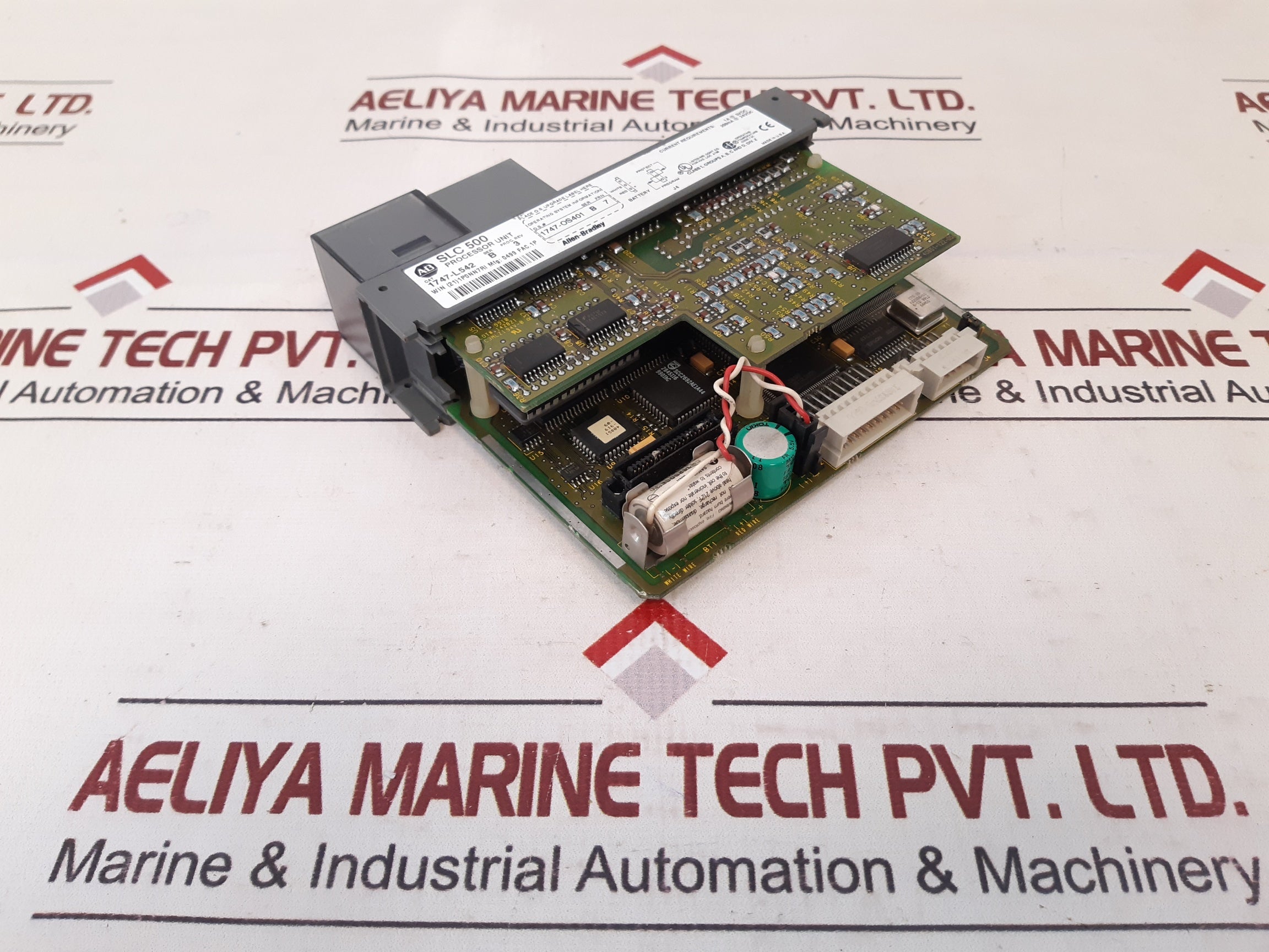 Allen-bradley Slc500 1747-l542 Processor Unit 9910