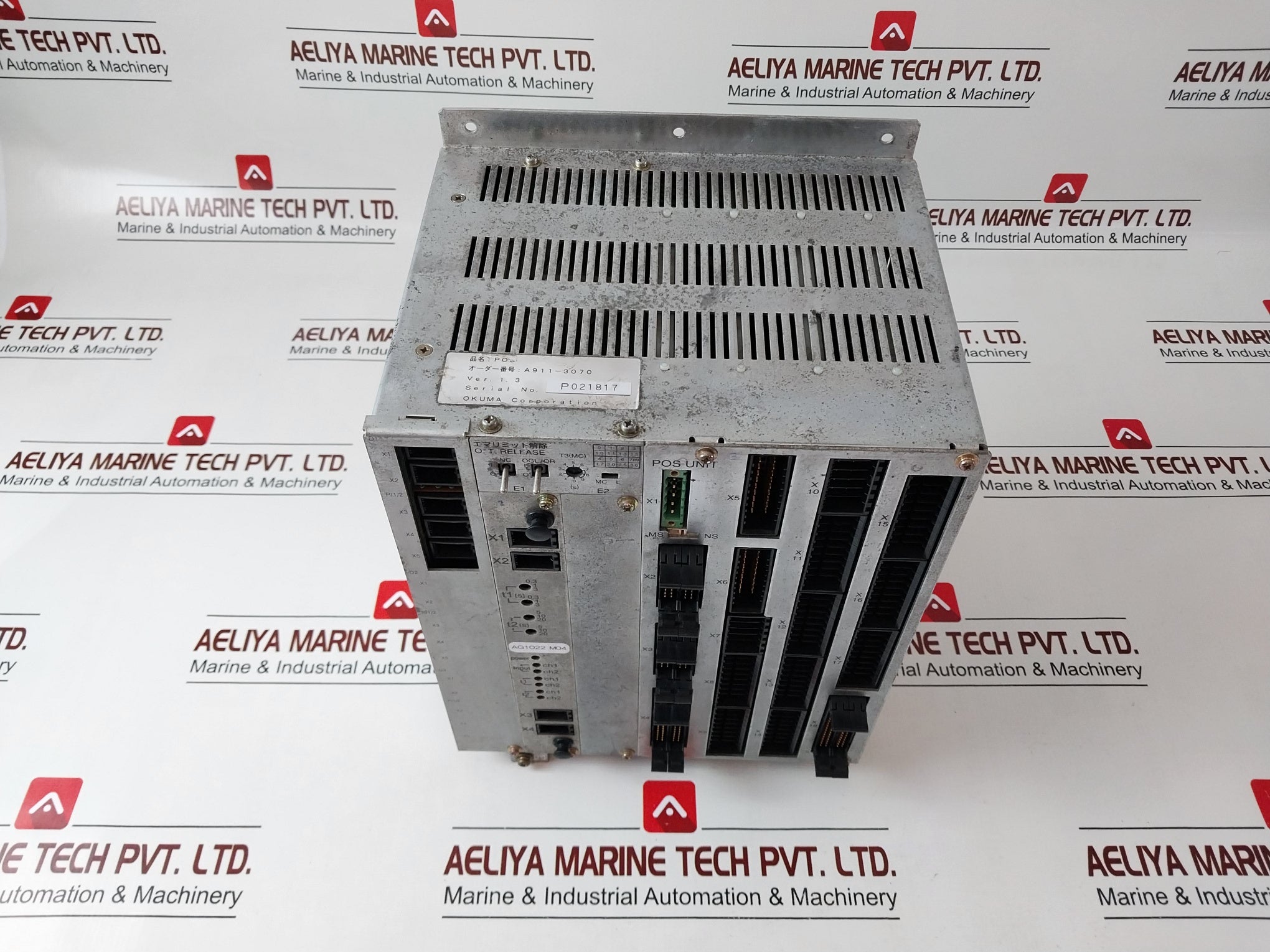 Okuma A911-3070 Pos Unit Rack Ver. 1.3 Ag1022 M04 O.T. Release