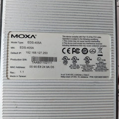 Moxa eds-405a etherdevice switch 1201405100011