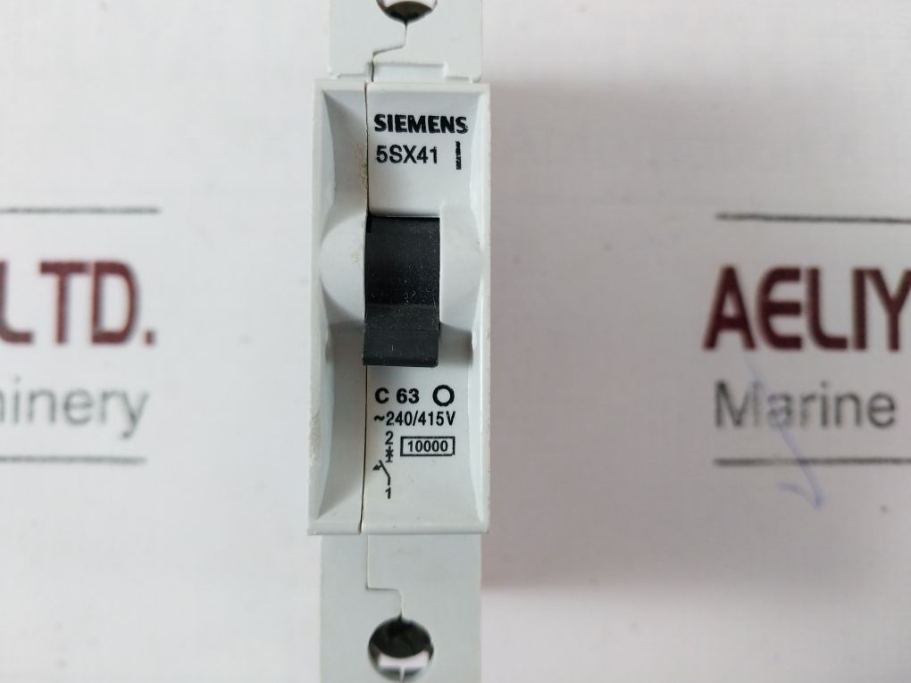 Lot of 2X SIEMENS 5SX41 Miniature Circuit Breaker 240/415 VAC 5SX41637RC