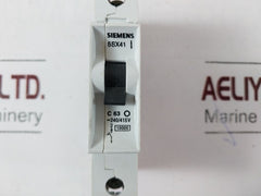 Lot of 2X SIEMENS 5SX41 Miniature Circuit Breaker 240/415 VAC 5SX41637RC