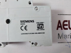 Lot of 2X SIEMENS 5SX41 Miniature Circuit Breaker 240/415 VAC 5SX41637RC