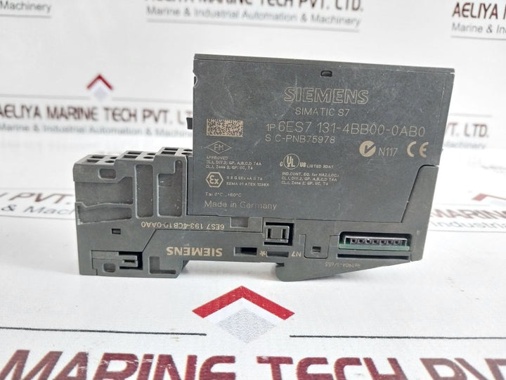 Siemens 6Es7 131-4Bb00-0Ab0 Input Module 6Es7 193-4Cb10-0Aa0 80 Gm