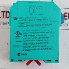 Pepperl+Fuchs Kfd0-sd2-ex1.1045 Solenoid Driver 133240 25.2V 93Ma 586Mw