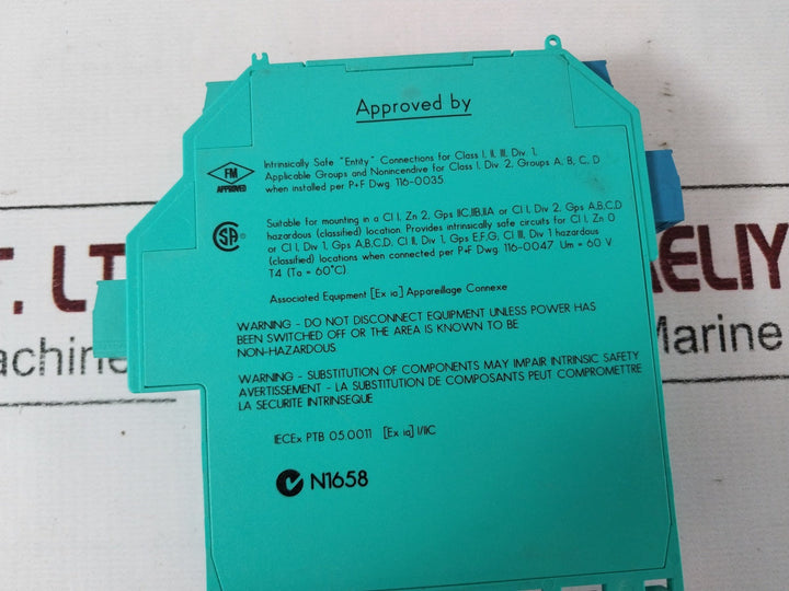Pepperl+Fuchs Kfd2-st2-ex2 Isolator Barrier 181000