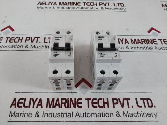 Siemens 5Sx42 C4 Circuit Breaker 240/415 Vac