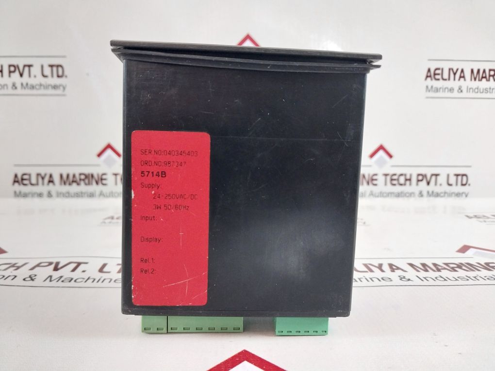 Pr Electronics 5714B Programmable Led Indicator 24-250Vac/Dc 3W 50/60 Hz