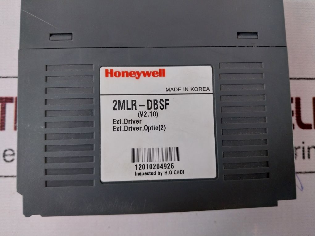 Honeywell 2MLR-DBSF Expansion Driver Module, (v2.10)