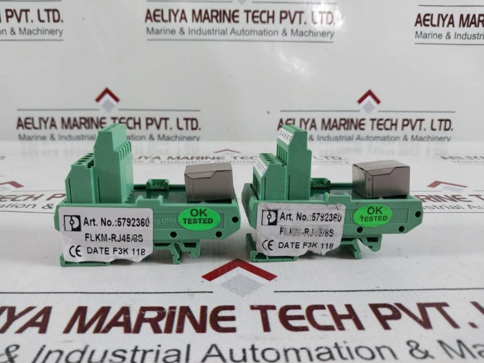 Phoenix contact flkm-rj45/8s relay board 5792360