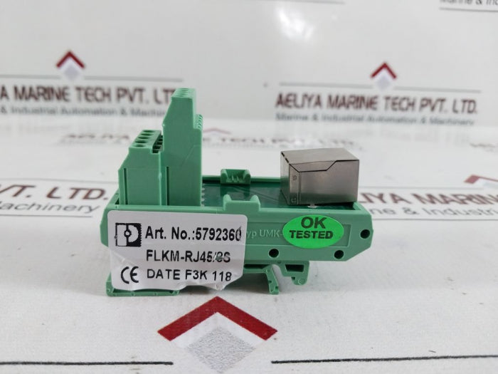 Phoenix contact flkm-rj45/8s relay board 5792360