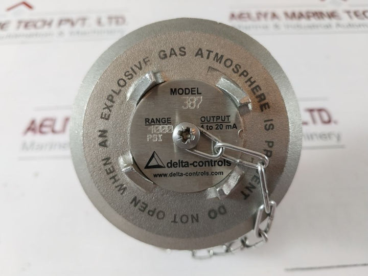Delta Controls 387 Intrinsically Safe Pressure Transmitter 43871Sfcp6J
