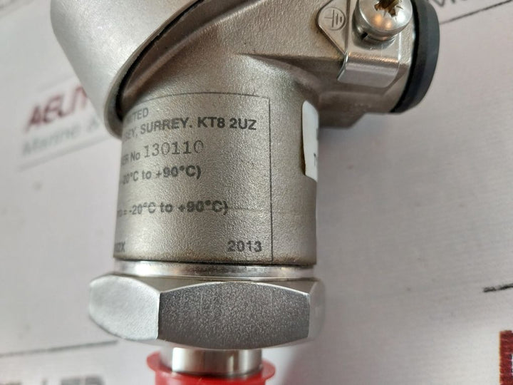 Delta Controls 387 Intrinsically Safe Pressure Transmitter 43871Sfcp6J
