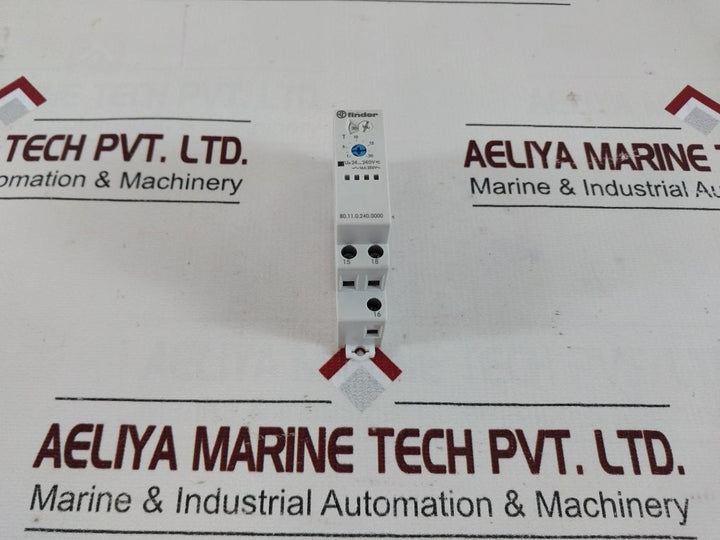 Finder 80.11.0.240.0000 Time Delay Relay 1-20 S 24-240V Ac/Dc 2.9 Va