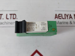 Lot Of 3X Phoenix Contact Plc-bsc-24Dc/21-21 Relay With Socket Base 250Vac/2X6A