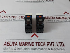 Schrack Pt570024 Relay With Pt78704 Base 10A 300Vac