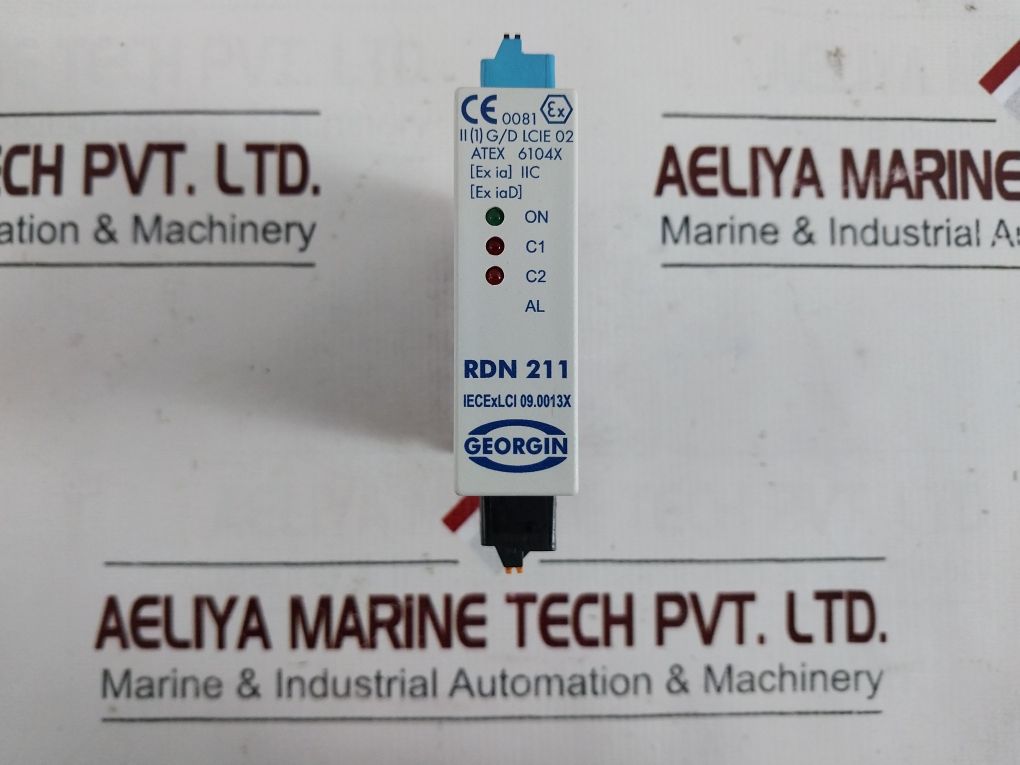 Georgin Rdn 211 Intrinsically Safe Relay 220/240vac Rdn211000