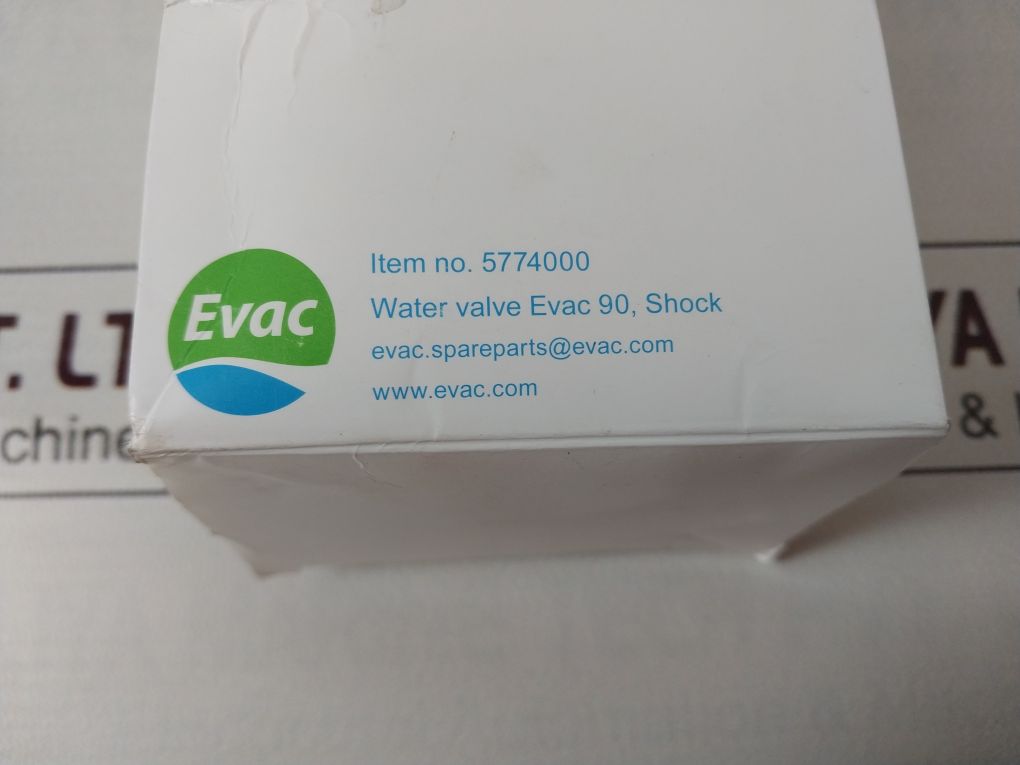 Evac 5774000 Water Valve Olga G.