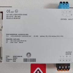 Georgin Bxnp12000-00 Isolated Converter 230-240 Vac